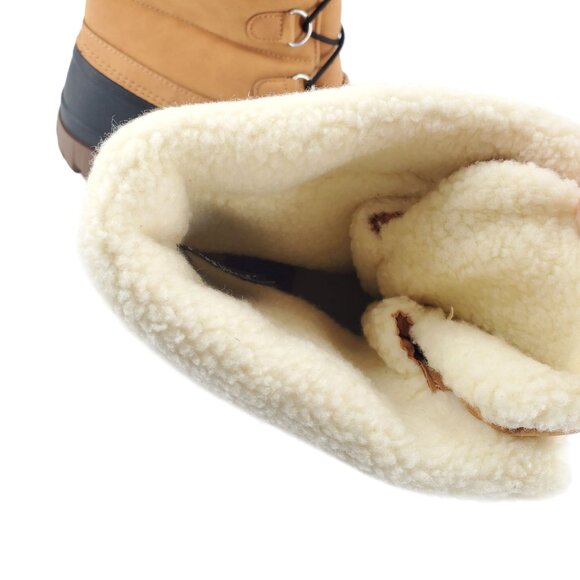 CHOOKA Boots 6 Duck Waterproof Cold Weather Winter Snow Rain Shoes Shearling Fur - Picture 11 of 15